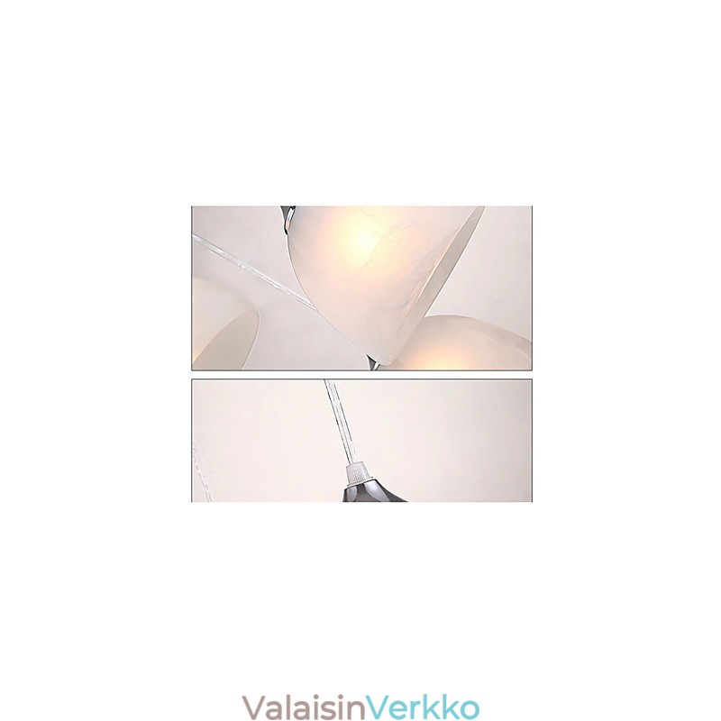 Moderni nykyaikainen kulhoriippuvalaisin