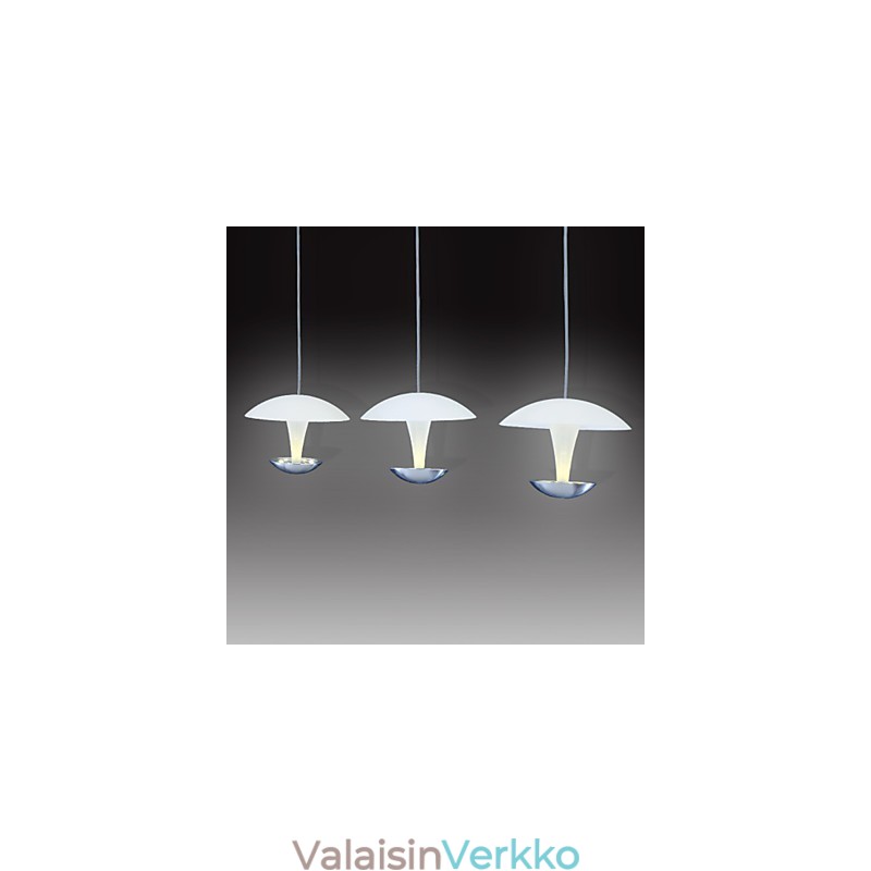 Moderni maalattu metalliriippuvalaisin