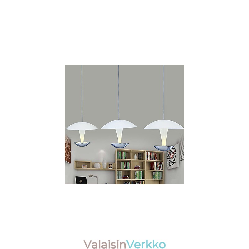 Moderni maalattu metalliriippuvalaisin