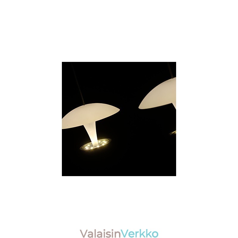 Moderni maalattu metalliriippuvalaisin
