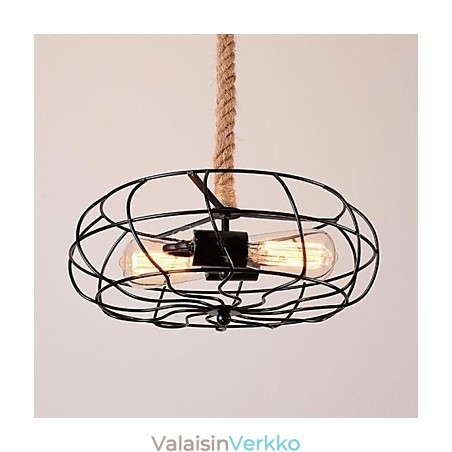 Vintage amerikkalainen Lron Rope Creative Industrial tuulettimen kattokruunu Vintage amerikkalainen Lron Rope Creative Industrial tuulettimen kattokruunu