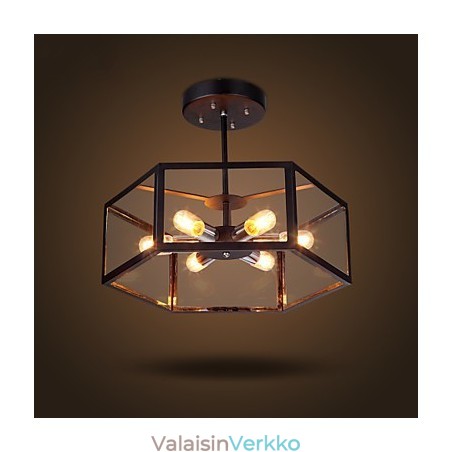 Lasikruunu Moderni Minimalistinen Välimerellinen Cafe Nordic Lamps Kattokruunu Lasikruunu Moderni Minimalistinen Välimerellinen Cafe Nordic Lamps Kattokruunu