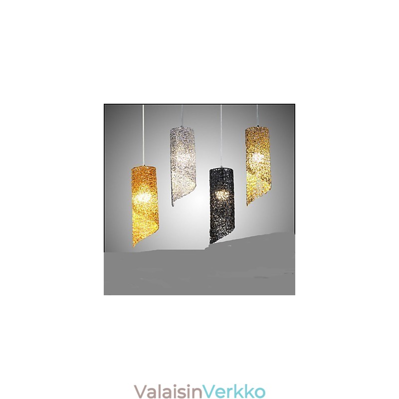 Yksipäinen sylinterimäinen pyöreä pitkä alumiinisylinteri Creative-lamput