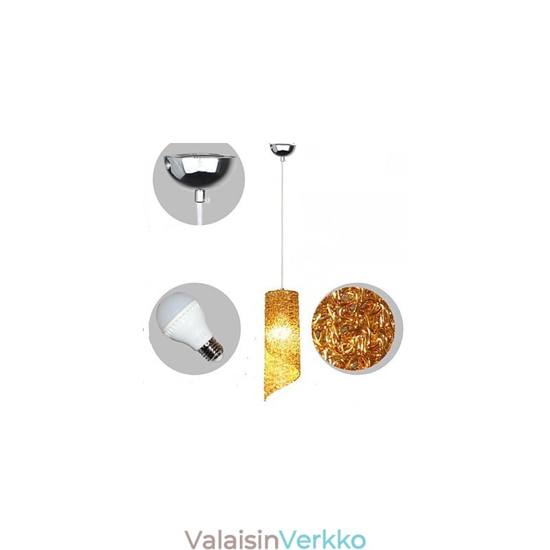 Yksipäinen sylinterimäinen pyöreä pitkä alumiinisylinteri Creative-lamput