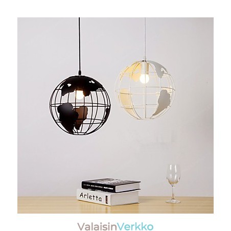 Moderni nykyaikainen Country Globe -riippuvalaisin Moderni nykyaikainen Country Globe -riippuvalaisin