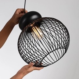 Retro Designers metallinen riippuvalaisin