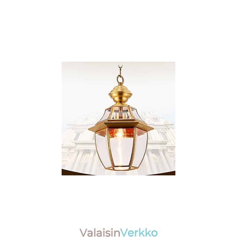 American Country Small Pendant kaikki kuparilasi C