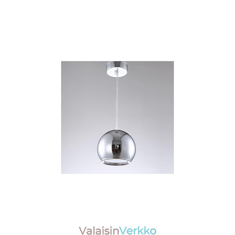 Moderni nykyaikainen maapallo galvanoitu metalliriippuvalaisin