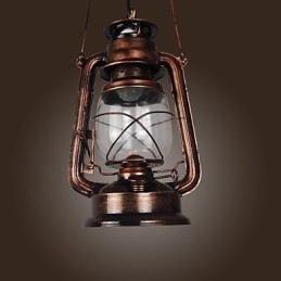 Country Lantern Mini -tyylinen pronssiriippuvalaisin