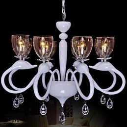 Eurooppalaista tyyliä Crystal Droplight Individuality Creative Swan