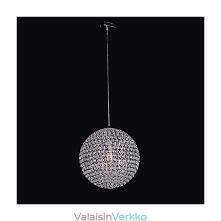 Yksinkertainen pallomainen metallirunko K9 kristallikruunu Yksinkertainen pallomainen metallirunko K9 kristallikruunu