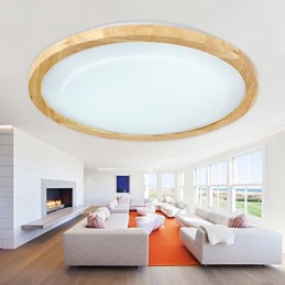 Moderni Contemporary Country Mini Style Muut Puu Bambu riippuvalaisin