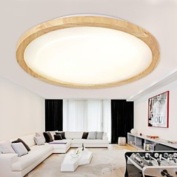 Moderni Contemporary Country Mini Style Muut Puu Bambu riippuvalaisin