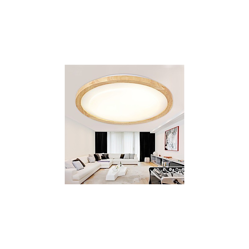Moderni Contemporary Country Mini Style Muut Puu Bambu riippuvalaisin