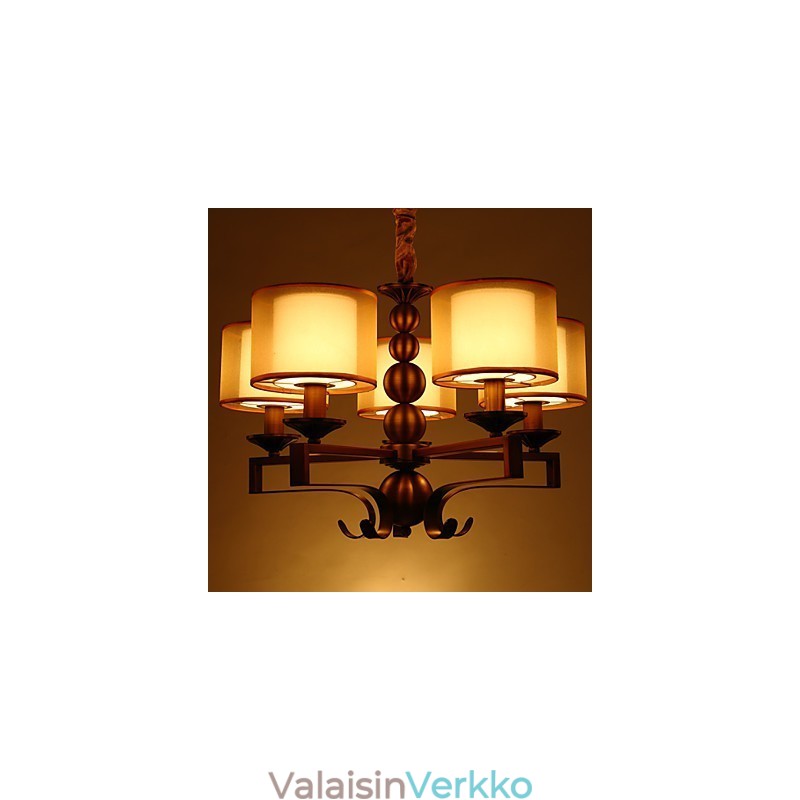 Rustic Lodge Vintage Mini Style Galvanoitu metallikattokruunu