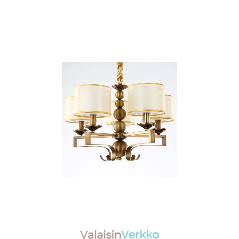 Rustic Lodge Vintage Mini Style Galvanoitu metallikattokruunu