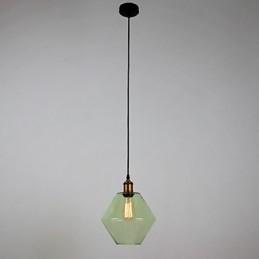 Lasi 1 kevyt taiteellinen minimalistinen riipus