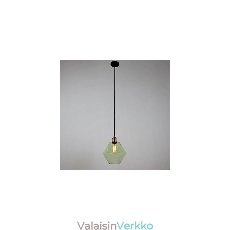Lasi 1 kevyt taiteellinen minimalistinen riipus