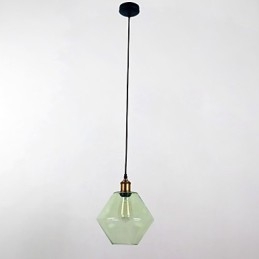 Lasi 1 kevyt taiteellinen minimalistinen riipus