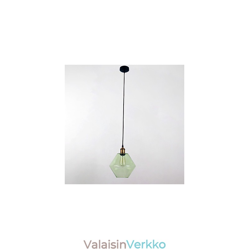 Lasi 1 kevyt taiteellinen minimalistinen riipus
