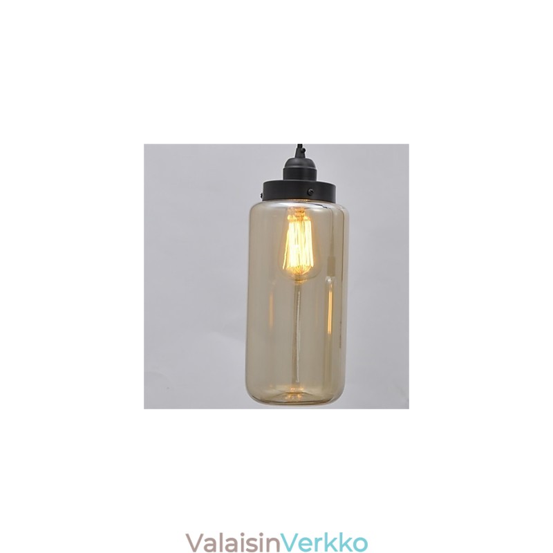 Amerikkalainen retro-minimalistinen yksilasinen kattokruunu