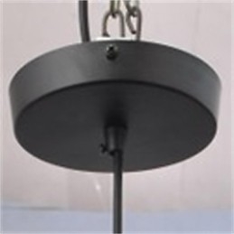 Amerikkalainen retro-minimalistinen yksilasinen kattokruunu