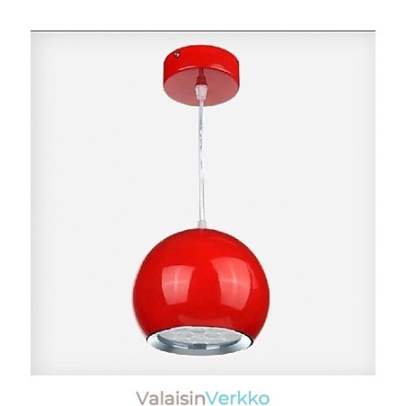 Moderni nykyaikainen maapallomaalaus metalliriippuvalaisin