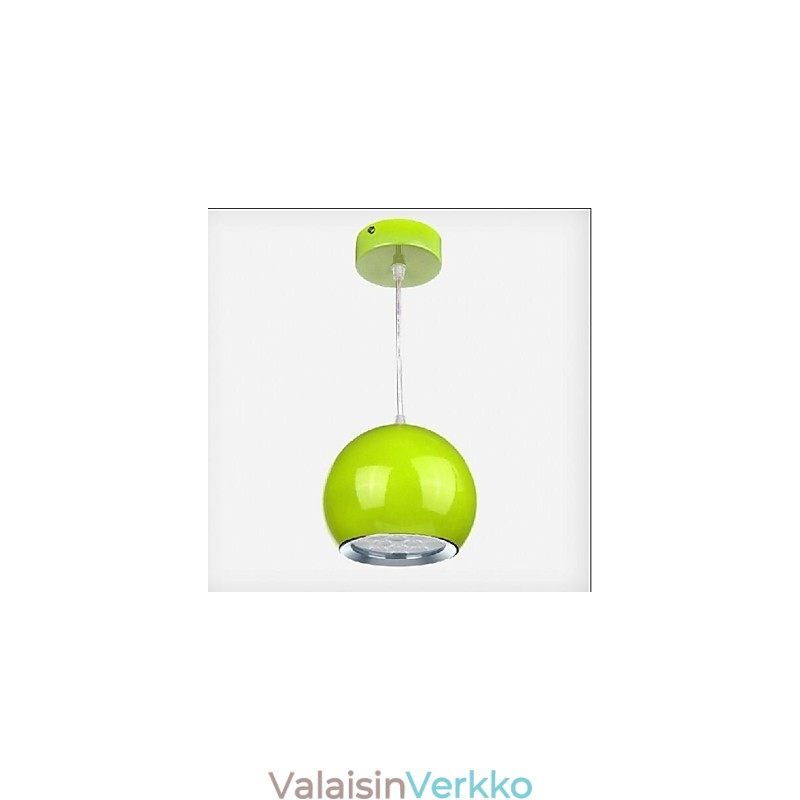 Moderni nykyaikainen maapallomaalaus metalliriippuvalaisin