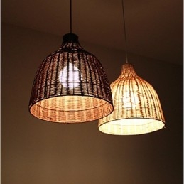 Maaseututyyli Cany Art Creative Hand Made by the Cane Make Up Droplight Lamp