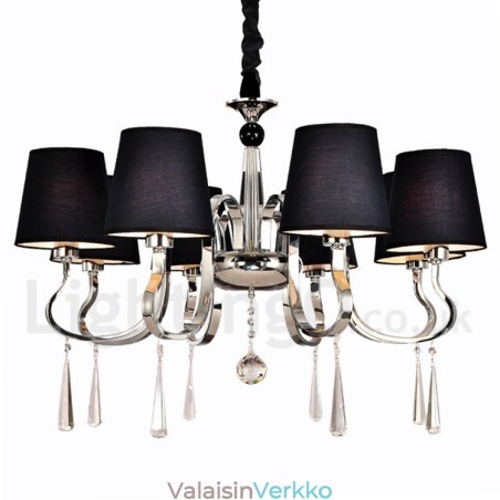 Moderni nykyaikainen perinteinen klassinen maalaismainen Lodge Vintage Country Island kromimetallikattokruunu Moderni nykyaikainen perinteinen klassinen maalaismainen Lodge Vintage Country Island kromimetallikattokruunu