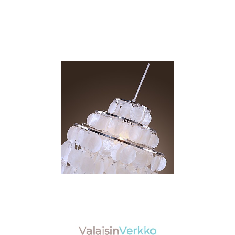 Moderni nykyaikainen minityylinen kromiriippuvalaisin