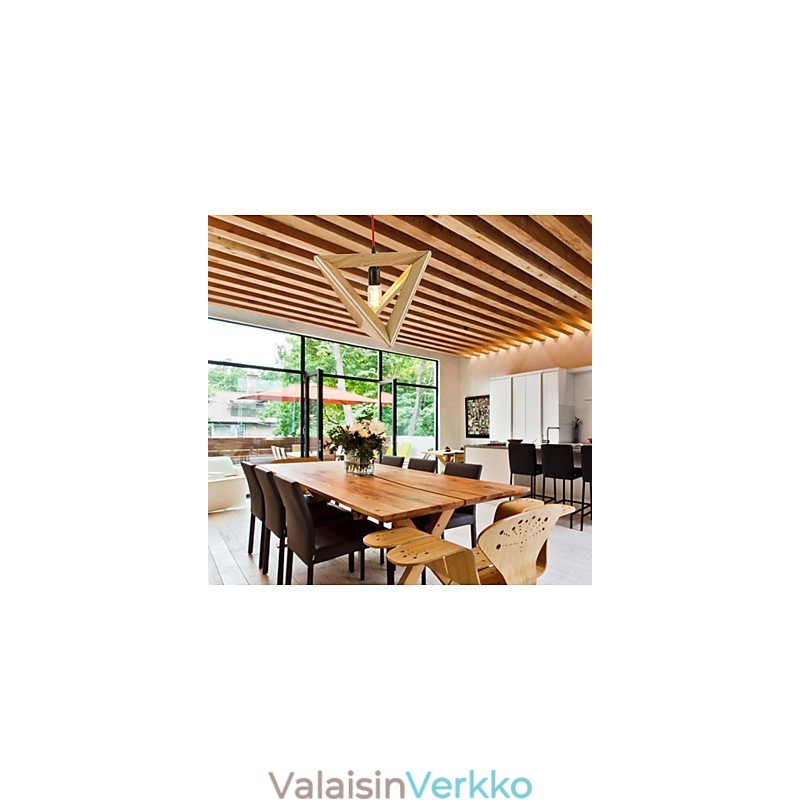 Moderni puinen riippuvalaisin Yksinkertaiset riippuvalaisimet Cafe-riippuvalaisin