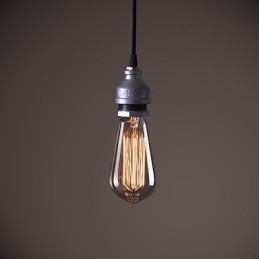 Pendant Rustic Lodge Vintage Retro Ruokailu Ostoskauppa Metalli