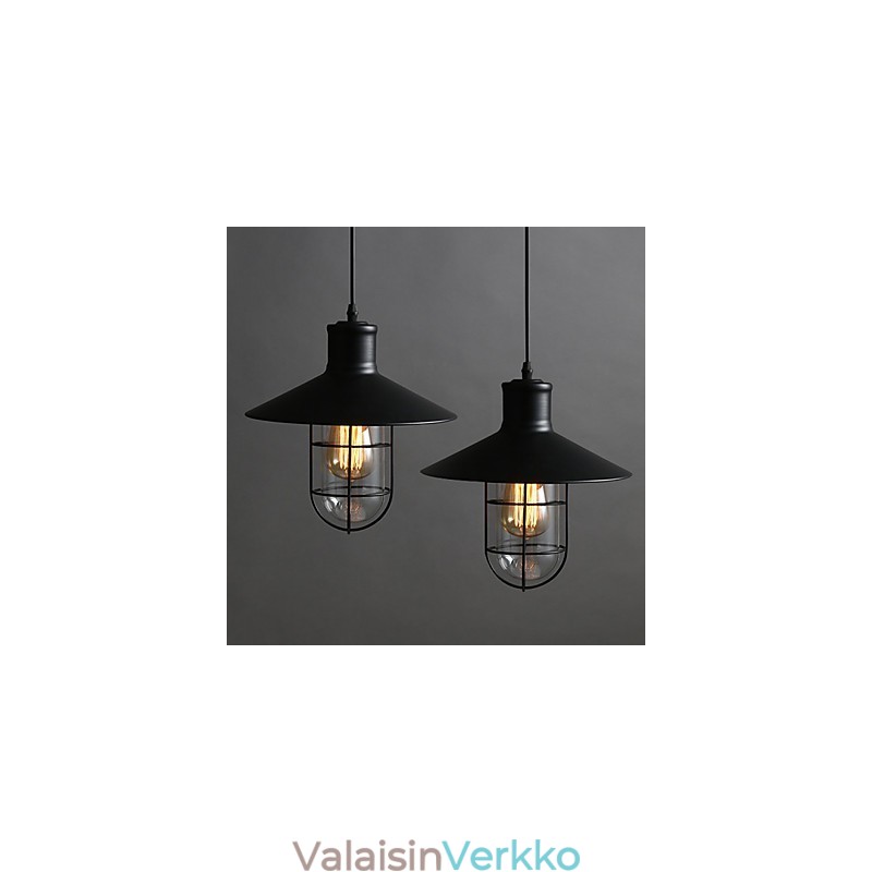 Yhden pään lintuhäkin kattokruunulamppu
