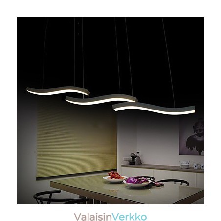 Aaltoileva muotoilu, yksinkertainen akryyliriippuvalaisin Aaltoileva muotoilu, yksinkertainen akryyliriippuvalaisin