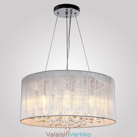 Perinteinen klassinen kristallikromimetallikattokruunu