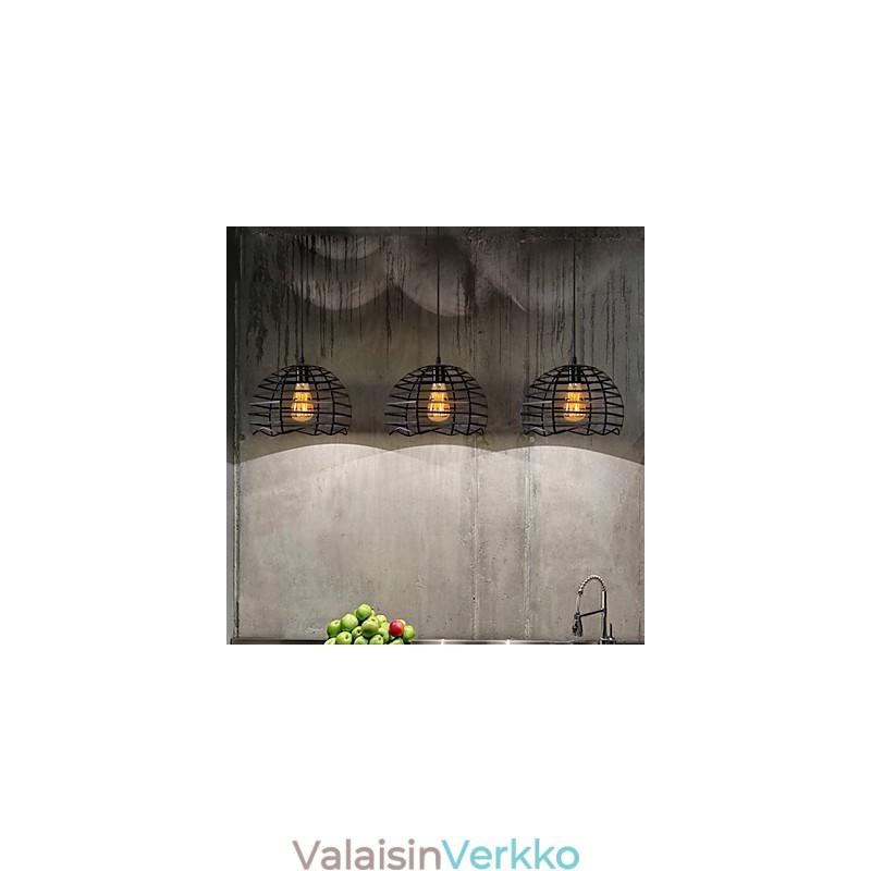 Retro klassiset metalliset kattovalot Yksinkertaiset riippuvalaisimet Cafe-riippuvalaisimet
