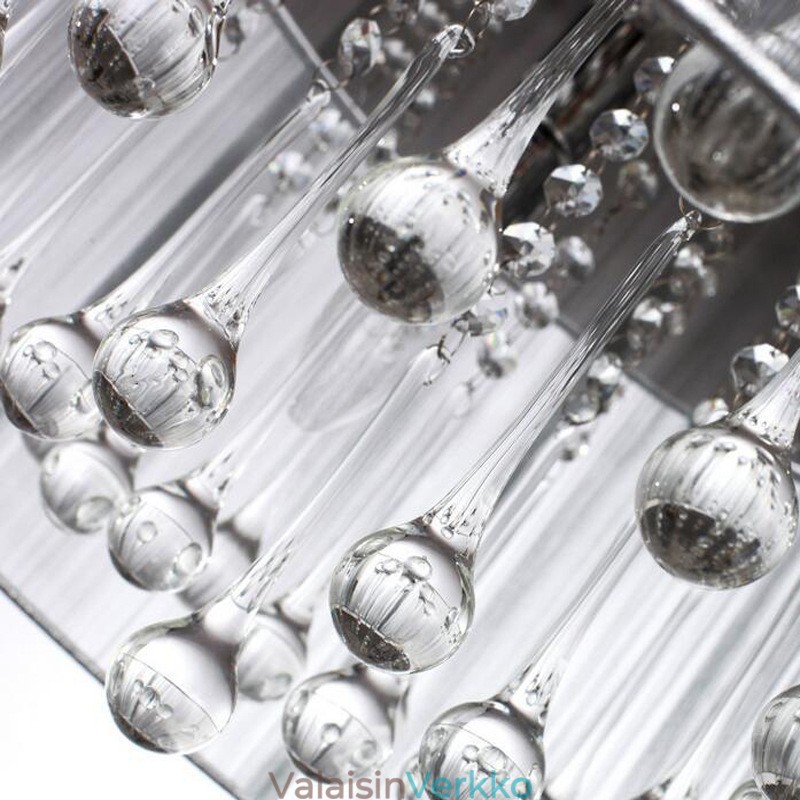 Perinteinen klassinen kristallikromimetallikattokruunu