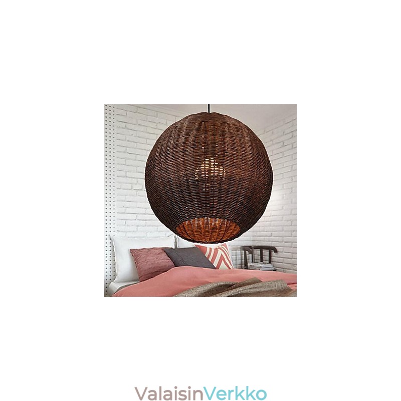 Moderni nykyaikainen Lantern Country Globe metalliriippuvalaisin