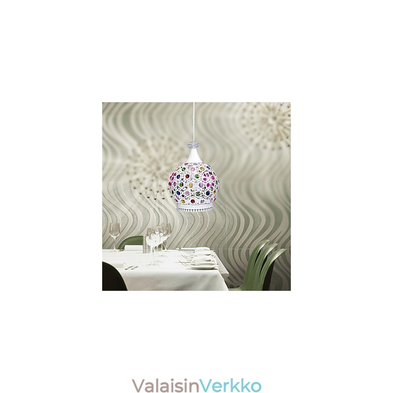 Tyylikkäät riippuvalaisimet, valokristallisopimukset, modernit valaisimet