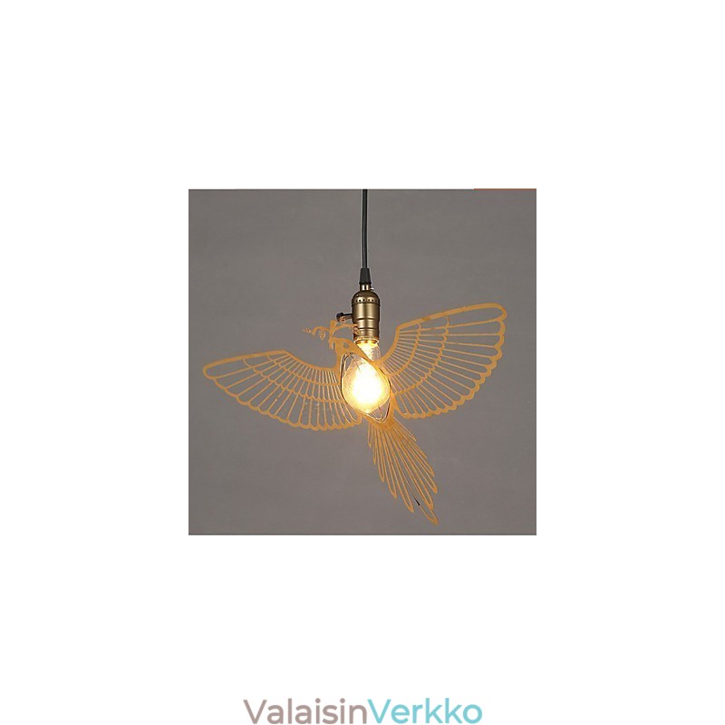 Retro Paperileikkaus Art Bird Plating