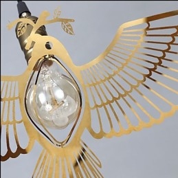 Retro Paperileikkaus Art Bird Plating