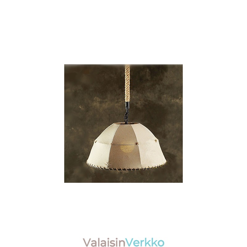 Sopimuksen mukainen Nordic Vintage Linens Hamppuköysi American Country Droplight -lamppu