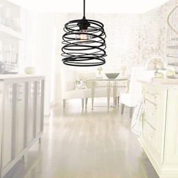 Rustic Lodge Retro Country Mini Style -maalaus metallista riippuvalaisin Autotalli