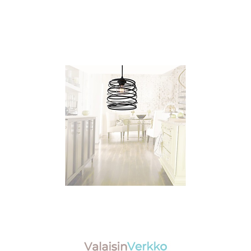 Rustic Lodge Retro Country Mini Style -maalaus metallista riippuvalaisin Autotalli