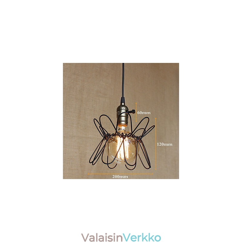 Americange Industrial Retro Deformation Kattokruunu