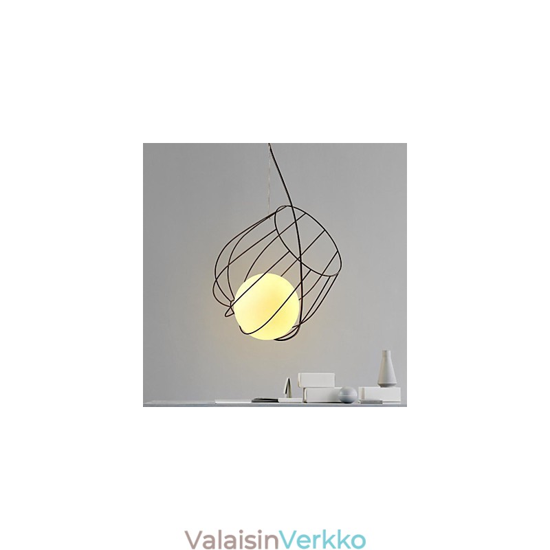 Retro Designers metallinen riippuvalaisin