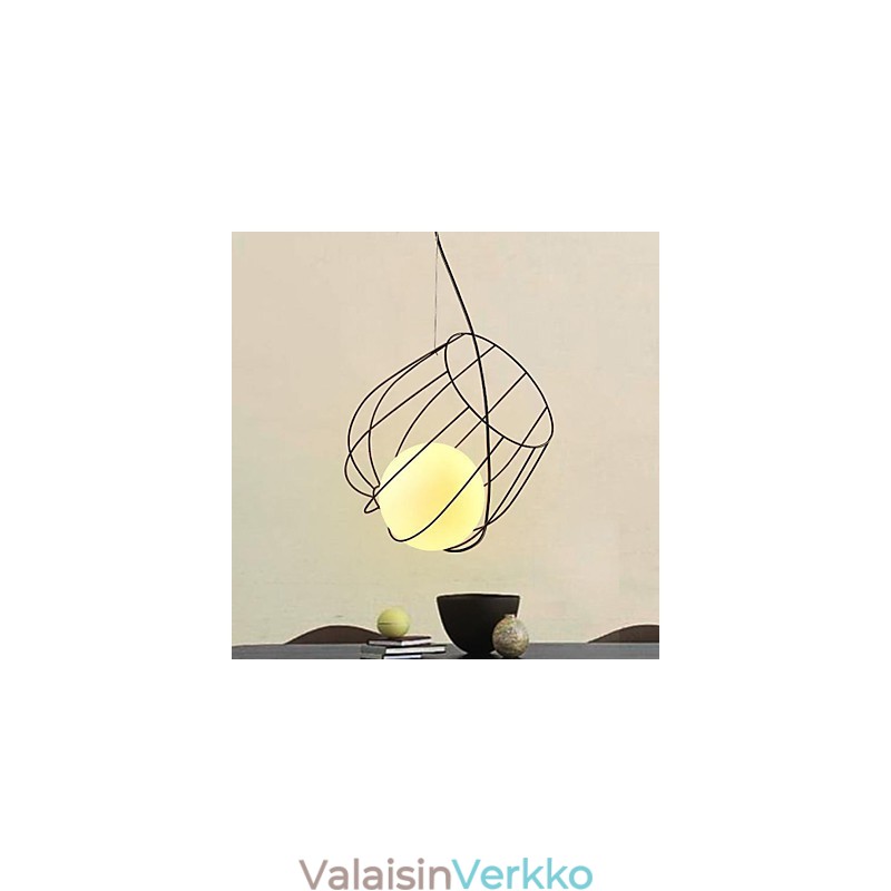 Retro Designers metallinen riippuvalaisin