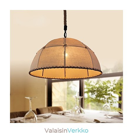 35 cm Loft Industrial Wind Suoraviivainen pellava American Country Creative Arts -pisaralamppu 35 cm Loft Industrial Wind Suoraviivainen pellava American Country Creative Arts -pisaralamppu