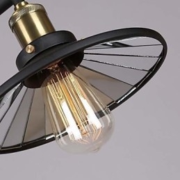 Vintage Country Mini Style -maalaus metallikattokruunu